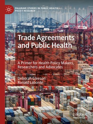 cover image of Trade Agreements and Public Health
